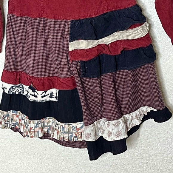 Jottum Holland Corduroy Layered Dress Sz 10 - Picture 4 of 10